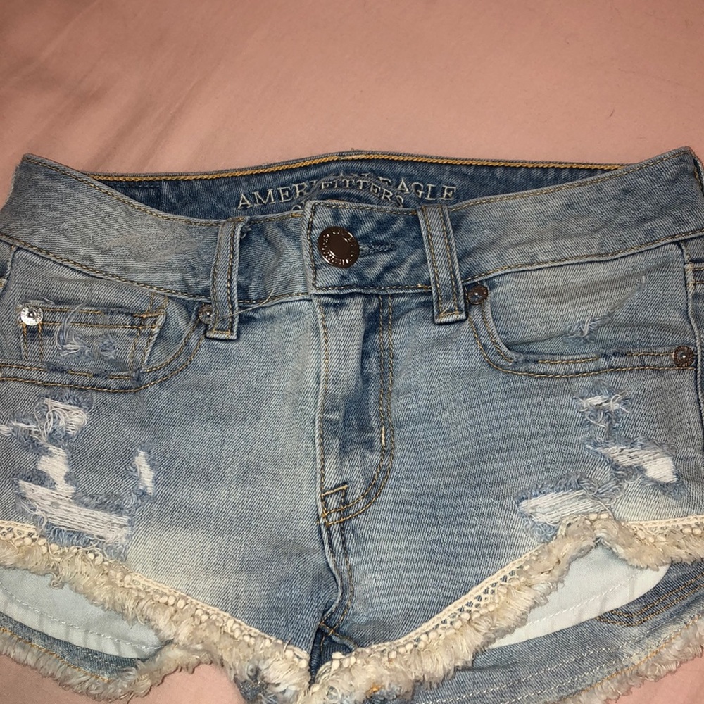 American Eagle jean shorts